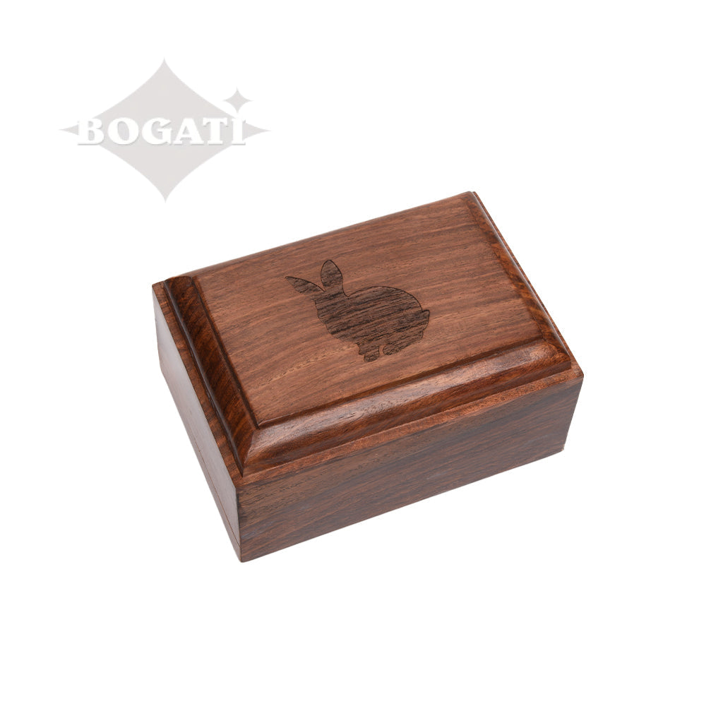 Rosewood Urn -2705- Bevel Edge - Set of 5 Pet urns