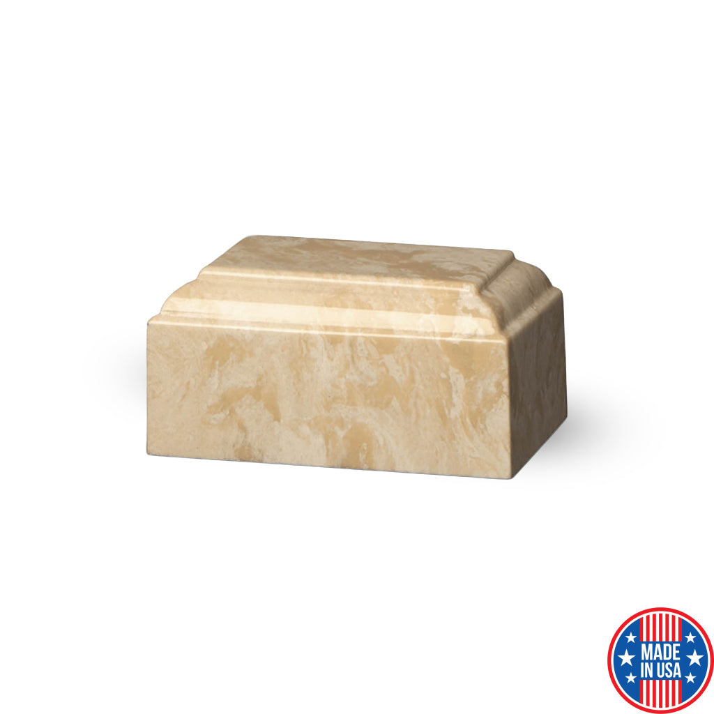 KEEPSAKE Cultured Marble Tuscany Creme Mocha