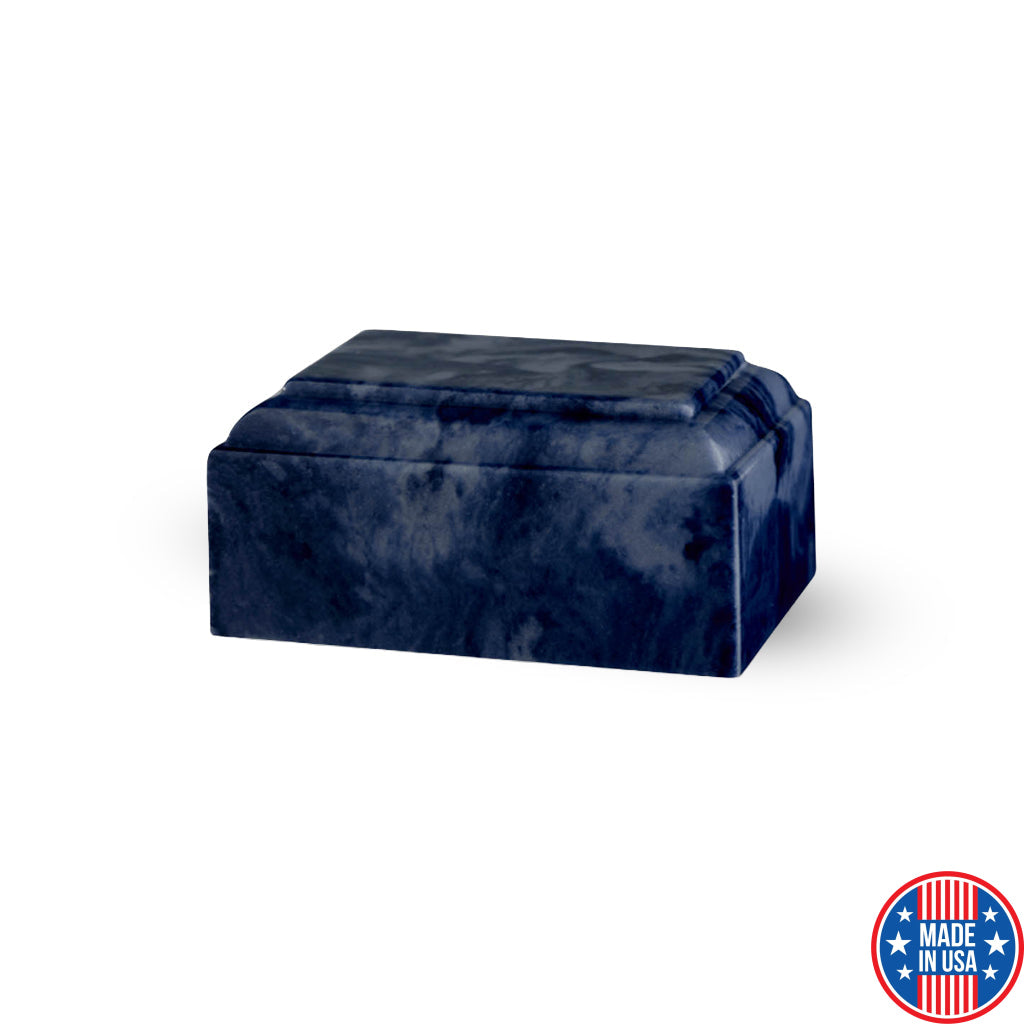 KEEPSAKE Cultured Marble Tuscany Midnight Blue