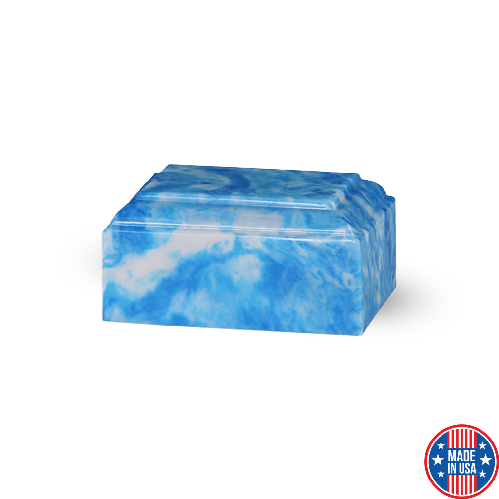 KEEPSAKE Cultured Marble Tuscany Sky Blue