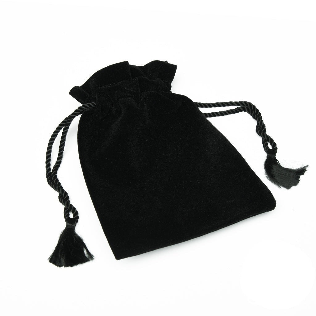 16"×16"- BLACK Velvet Urn Bag - Single unit
