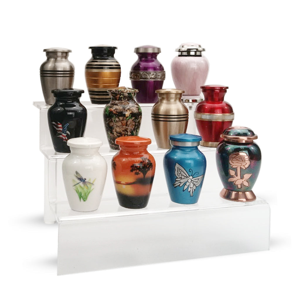KEEPSAKE - Brass and Alloy Urns - Variety Pack #6
