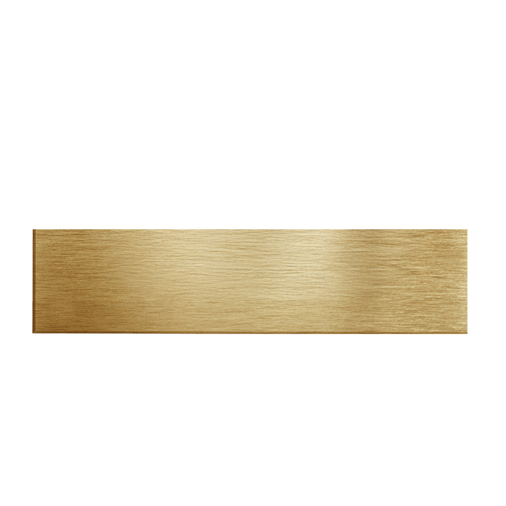 Engraved Brass Plate ~Size 3"x 1" - Color 3 Variants Brass