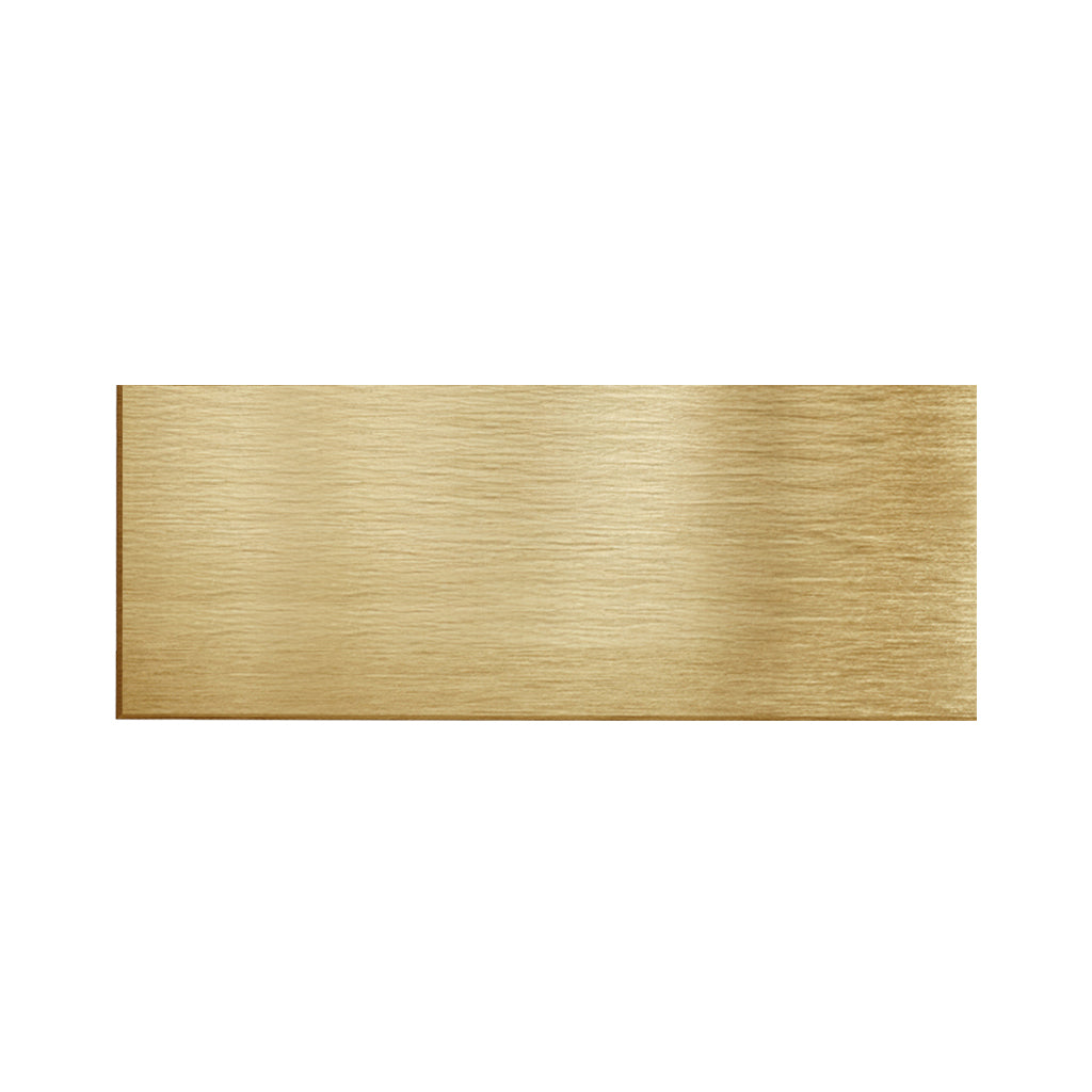 Engraved Metal Plate - 2.75"x 1.50" Brass