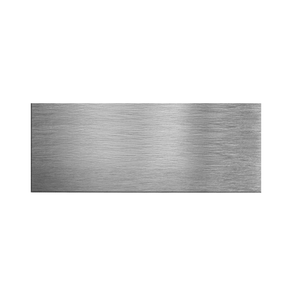 Engraved Metal Plate - 2.75"x 1.50" Silver
