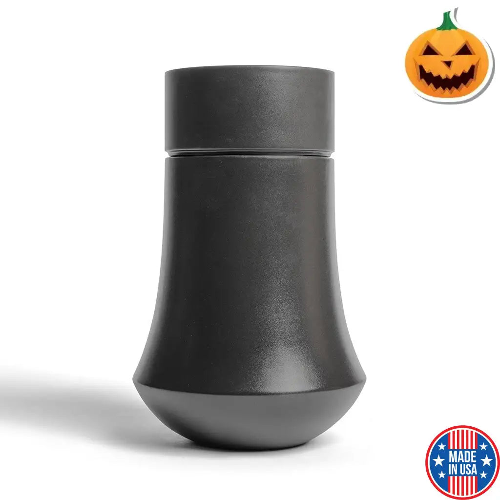 ADULT - Ceramic Urn - Solstice EMBLEM Charcoal