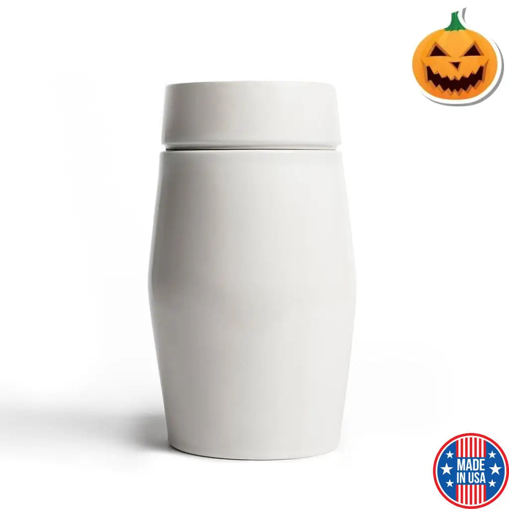 ADULT - Ceramic Urn - Solstice EPOCH White
