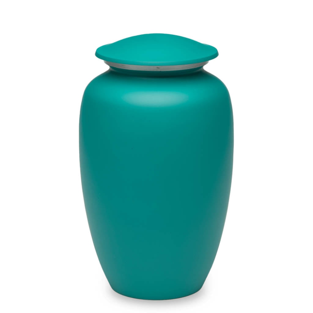 CLEARANCE - ADULT Classic alloy urn - 1800 Green