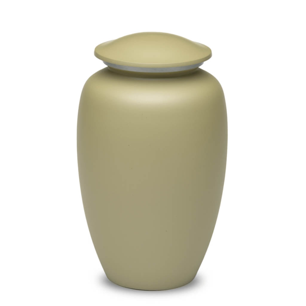 CLEARANCE - ADULT Classic alloy urn - 1800 Seafoam
