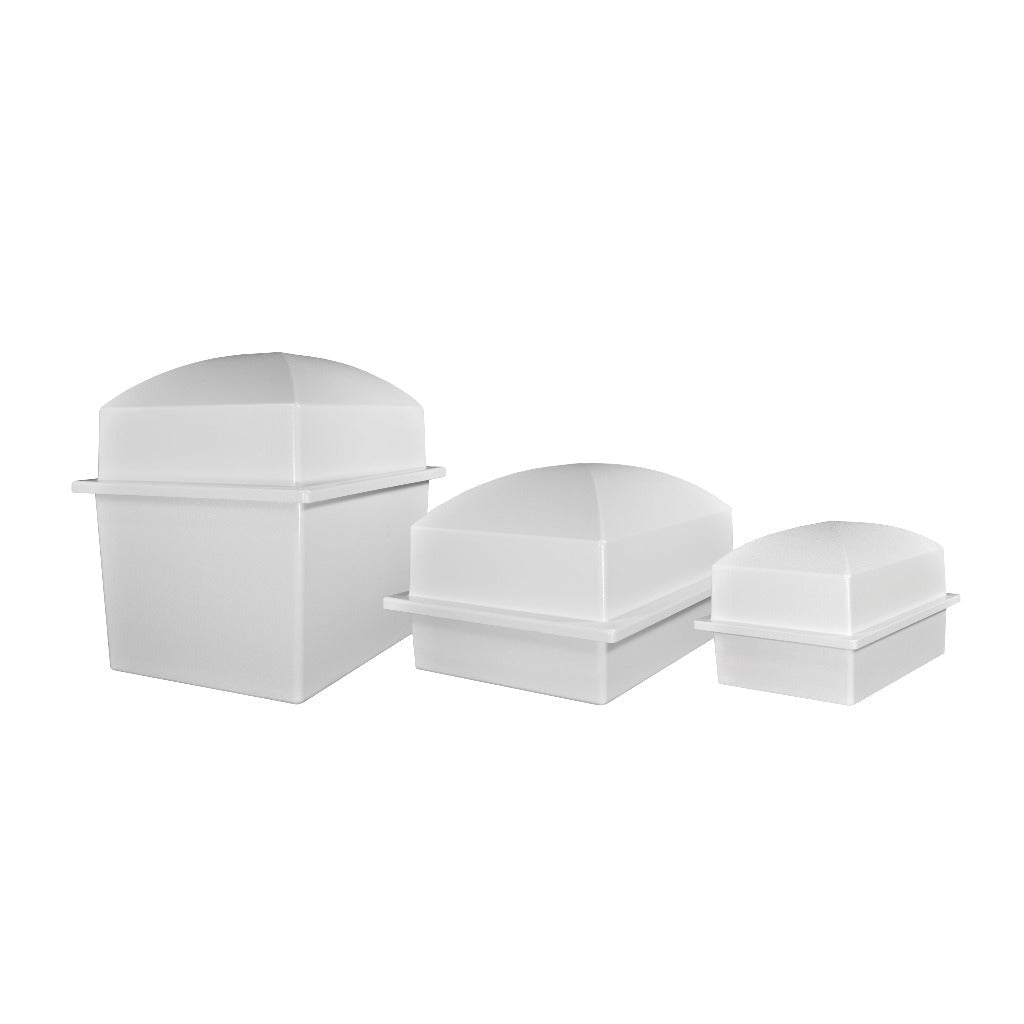 Burial Vault -2000- White - Sample Pack of 3