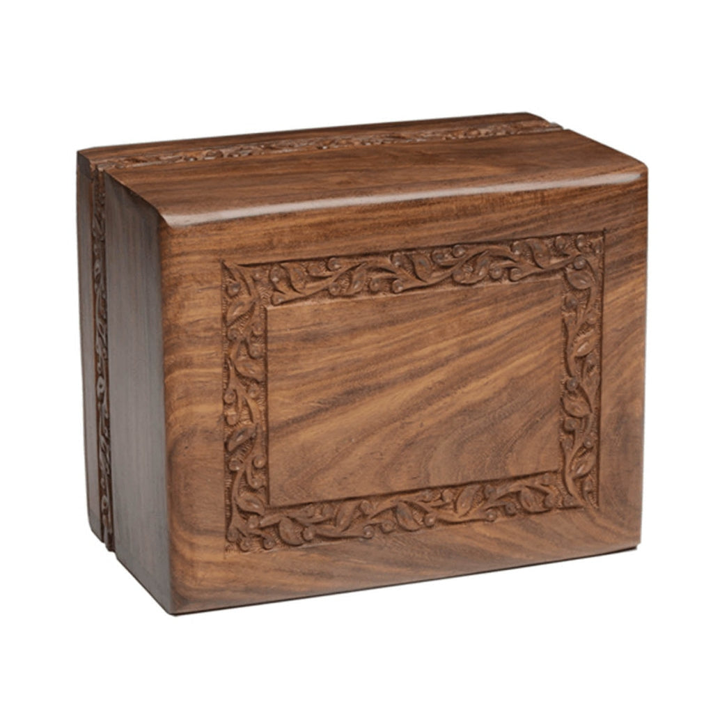 TC -Rosewood Border Urn -2742- slide-out base