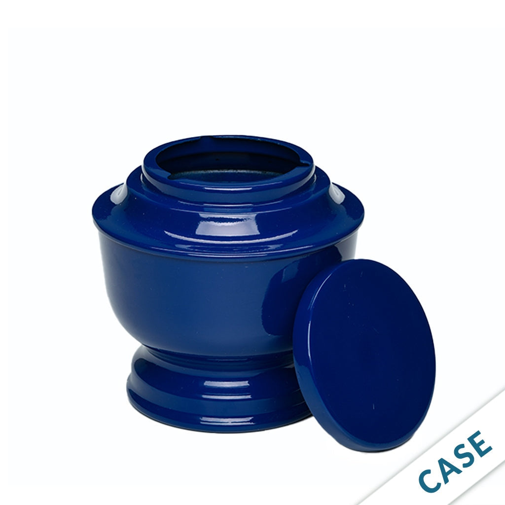 ADULT – Simple Alloy Urn -5-5050 - Case of 6 Blue