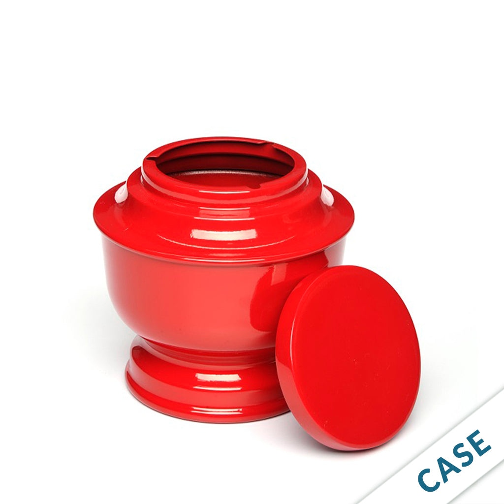 ADULT – Simple Alloy Urn -5-5050 - Case of 6 Red