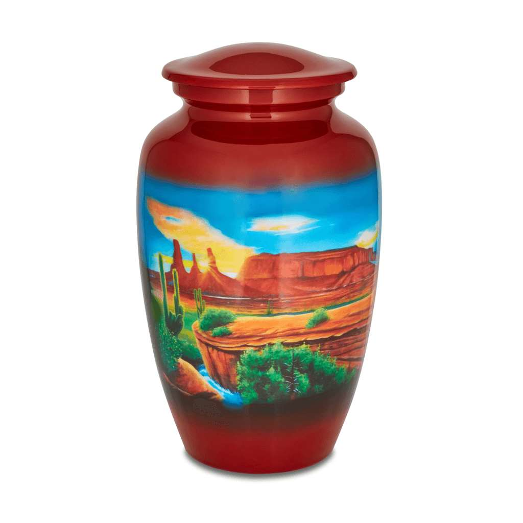 ADULT- 7561-Hand Painted Sonoran Desert