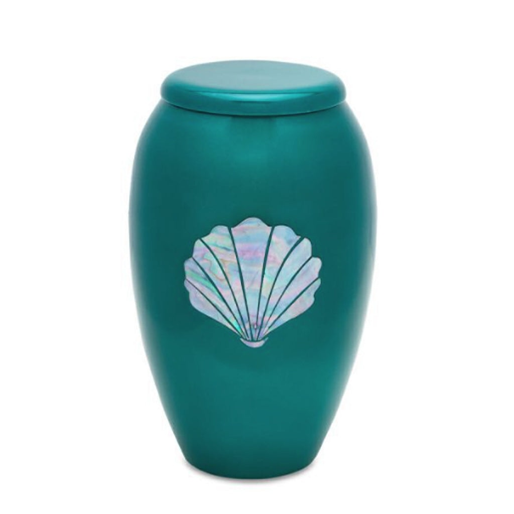 ADULT Alloy - 7733- Green with Mother of Pearl Shell