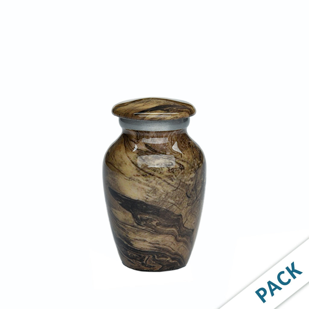 KEEPSAKE Classic Alloy Urn -8808- Camo Swirl - Pack of 10