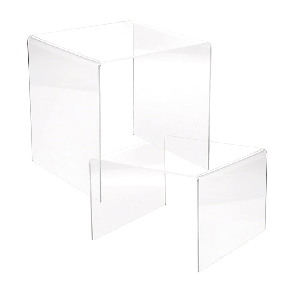 Acrylic Risers for Urns & Keepsakes - Pack of 4
