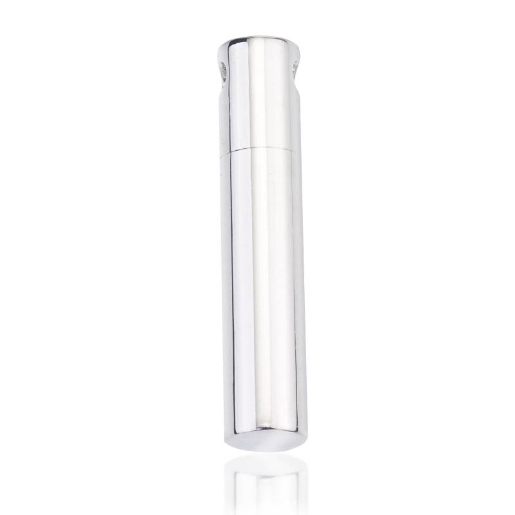 CLEARANCE Silver Cylinder - LifeCycle CYL-S - Sterling Silver - Pendant with Chain