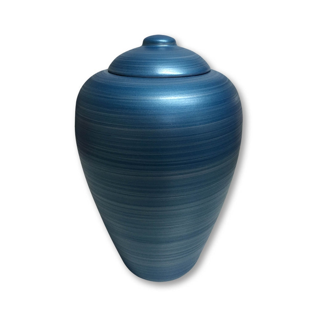 ADULT Classic Urns - Blue with Swirls
