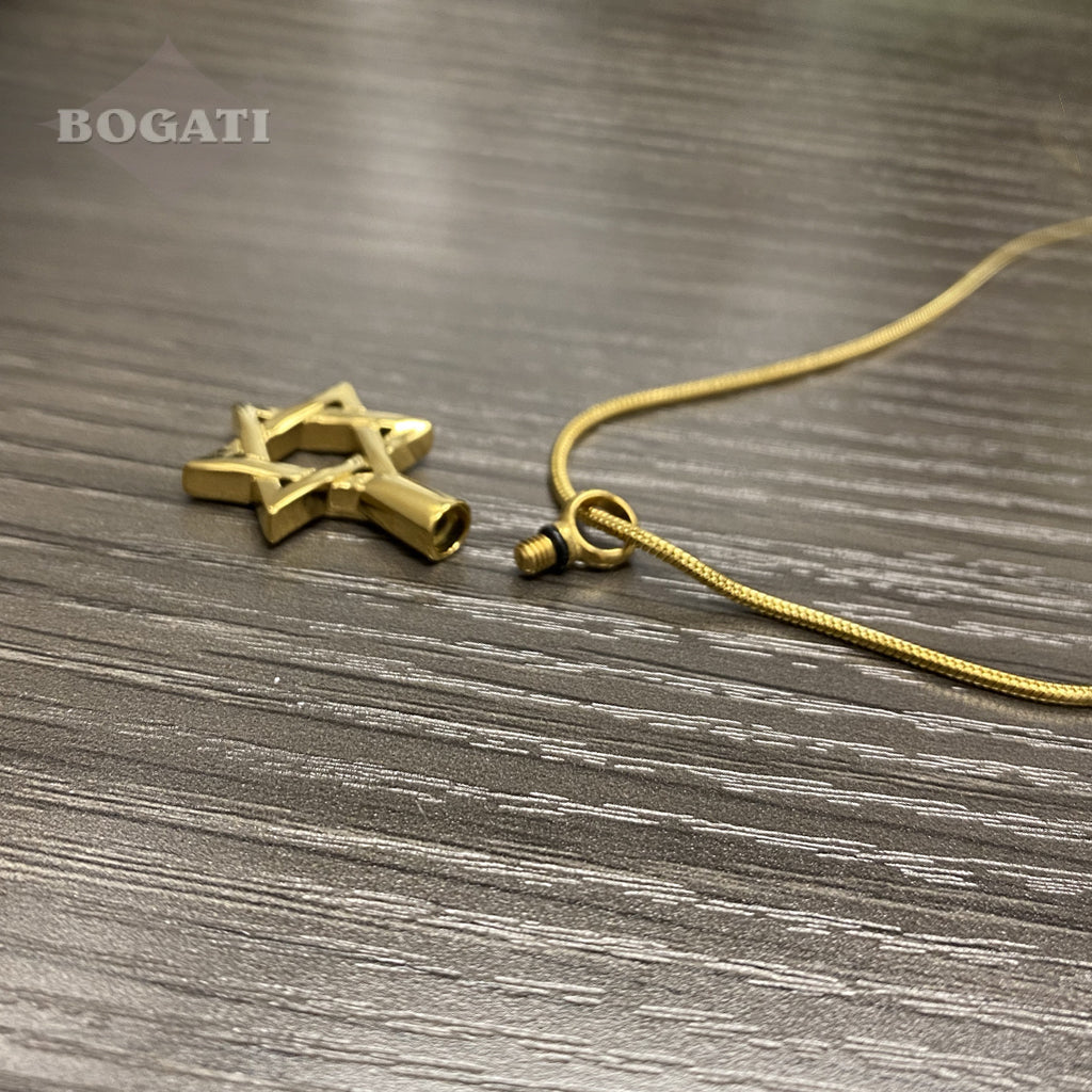 Pendant that opens from the bail to add ashes