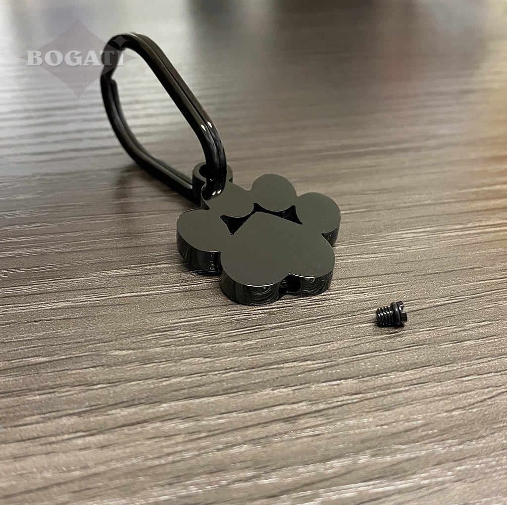 J-096- Large Pawprint Keychain