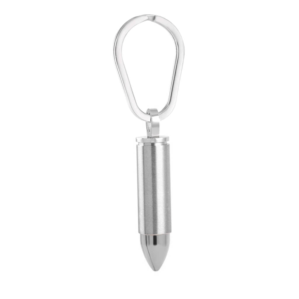 J-1034 – Bullet Silver-tone – Cremation Keychain
