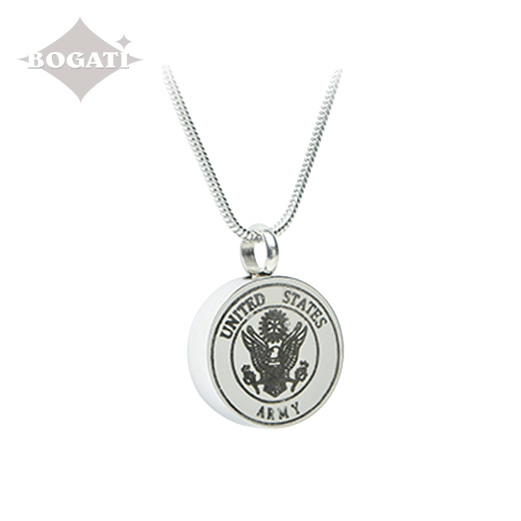 U.S. Military Emblem - Pendant with Chain - Army
