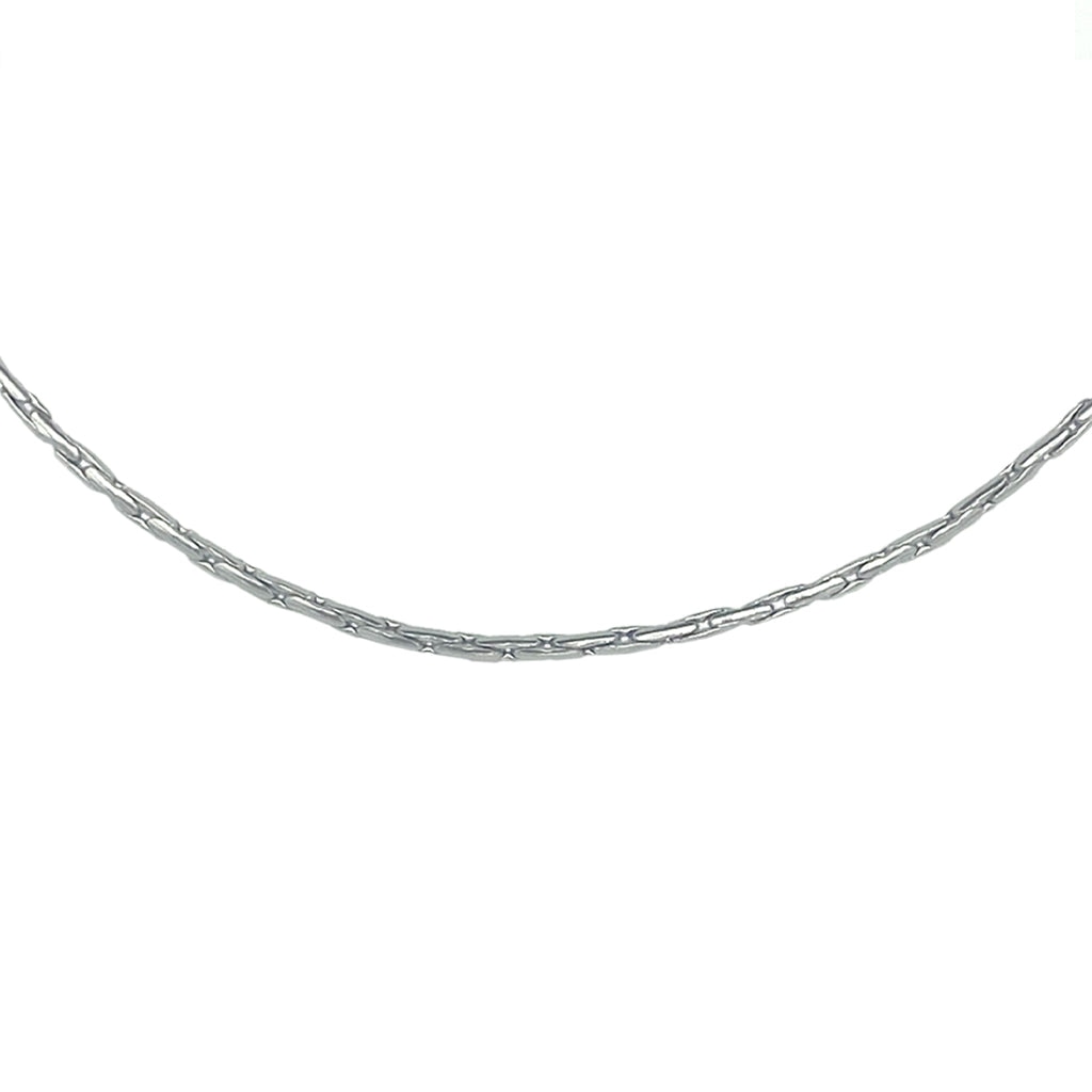 Long Box Chain - 1.2 mm x 22" Length - Silver