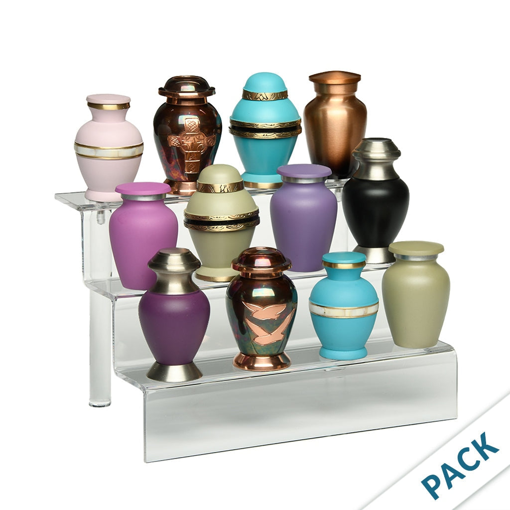 KEEPSAKE - Brass and Alloy Urns - Variety Pack #2