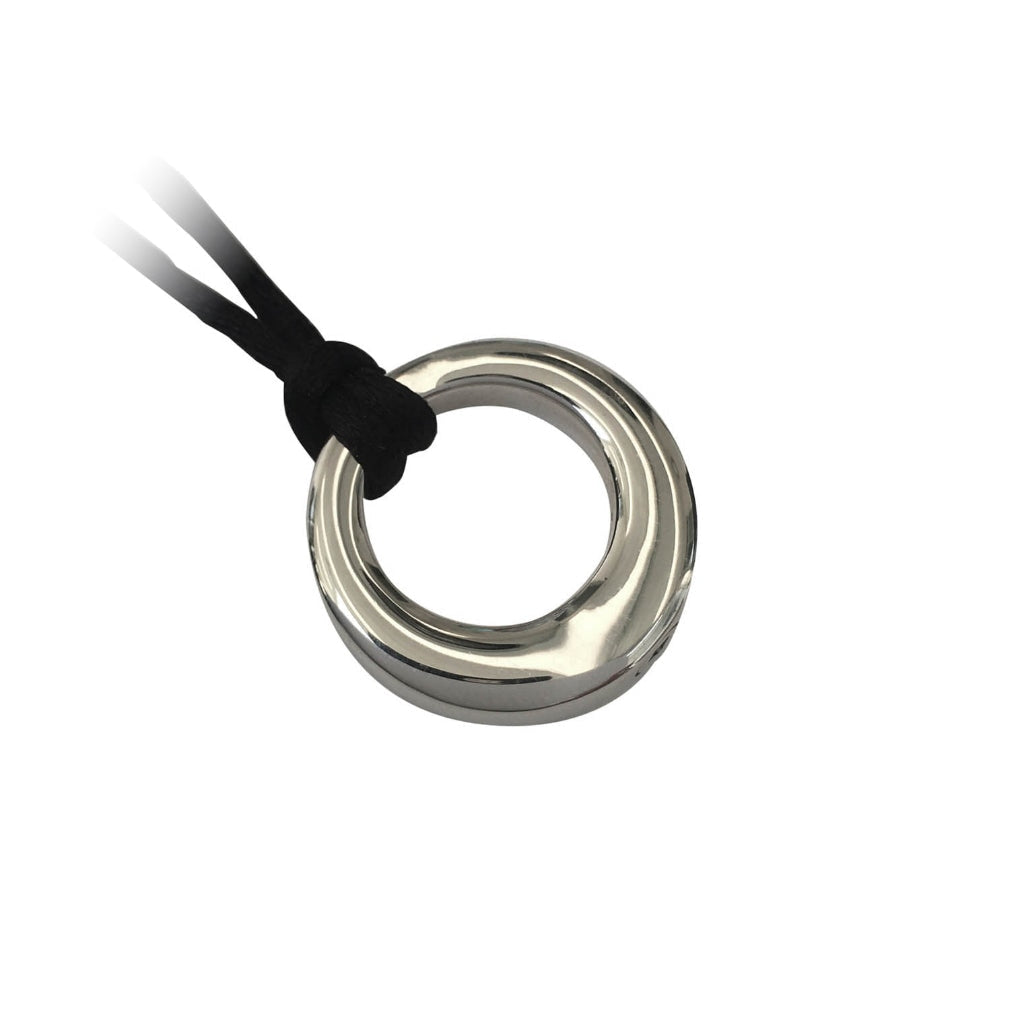 CLEARANCE Eternity Circle - LifeCycle 007-S - Sterling Silver - Pendant with Cord