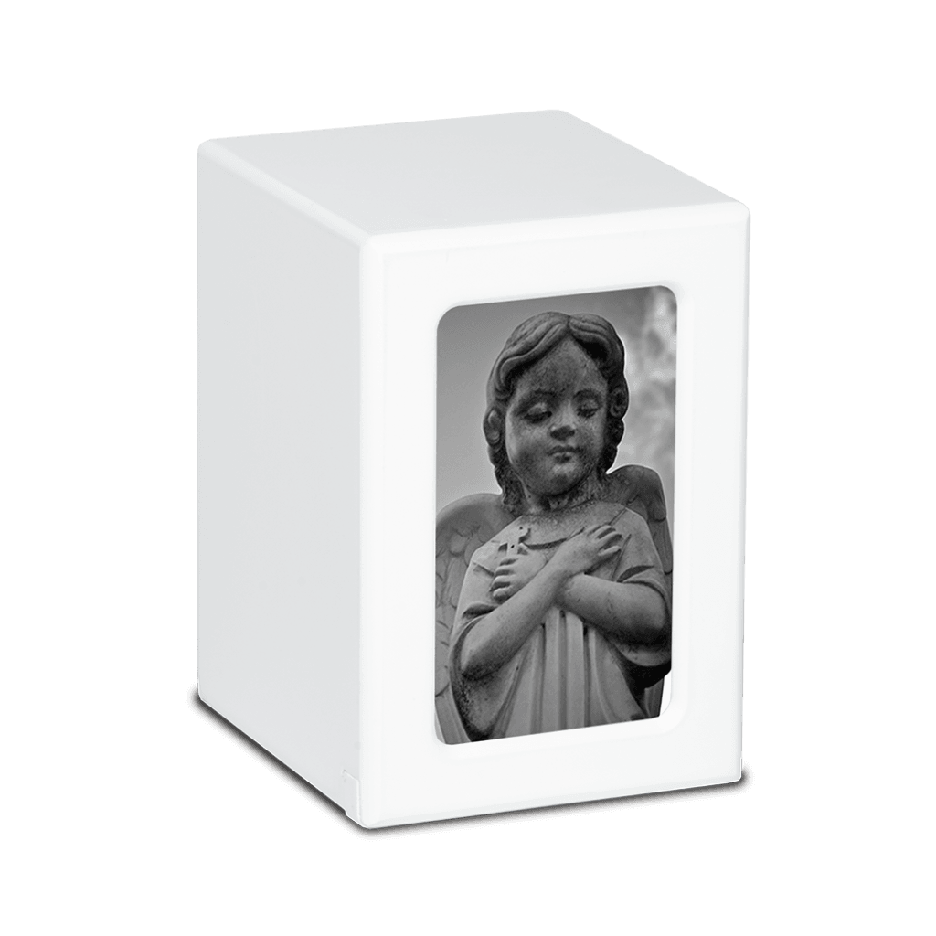 MEDIUM PY06 -White- Statue of Cherub