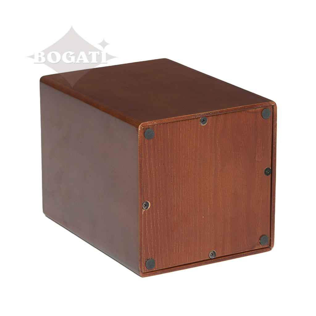 Manufacturer IMPERFECT - ADULT - Rubberwood Vertical Urn -1104- Espresso Brown - Case of 4