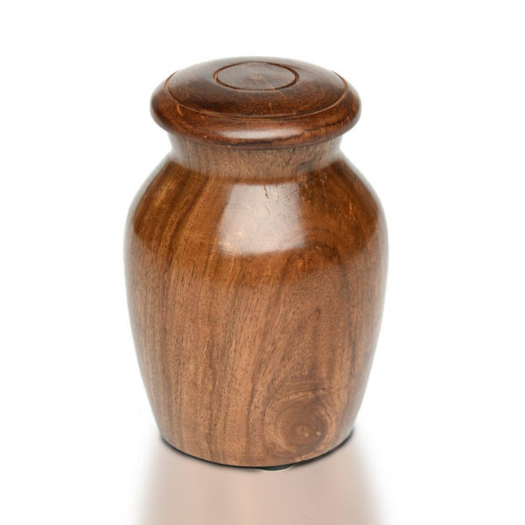 IMPERFECT SELECTION - SMALL Rosewood Vase Urn -530- Unadorned