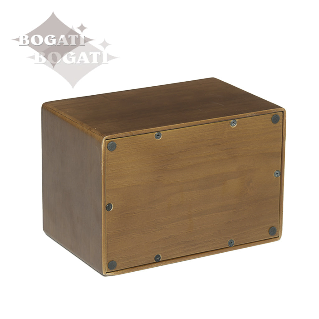Manufacturer IMPERFECT - Rubberwood Urn -1103- Light Espresso - Case of 4