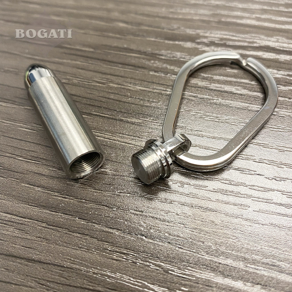 J-1034 – Bullet Silver-tone – Cremation Keychain