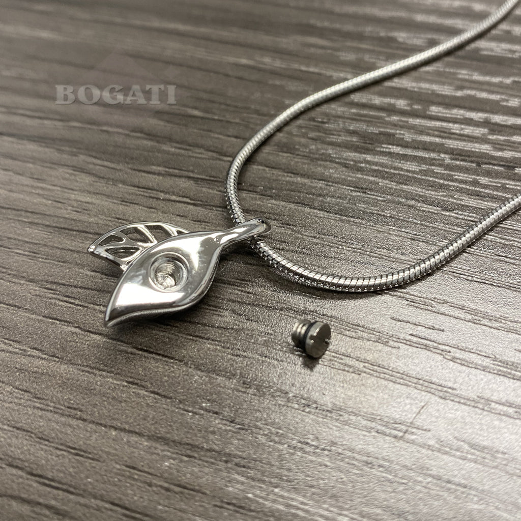 CLEARANCE J-108 - Jasmine Leaf - Pendant with Chain